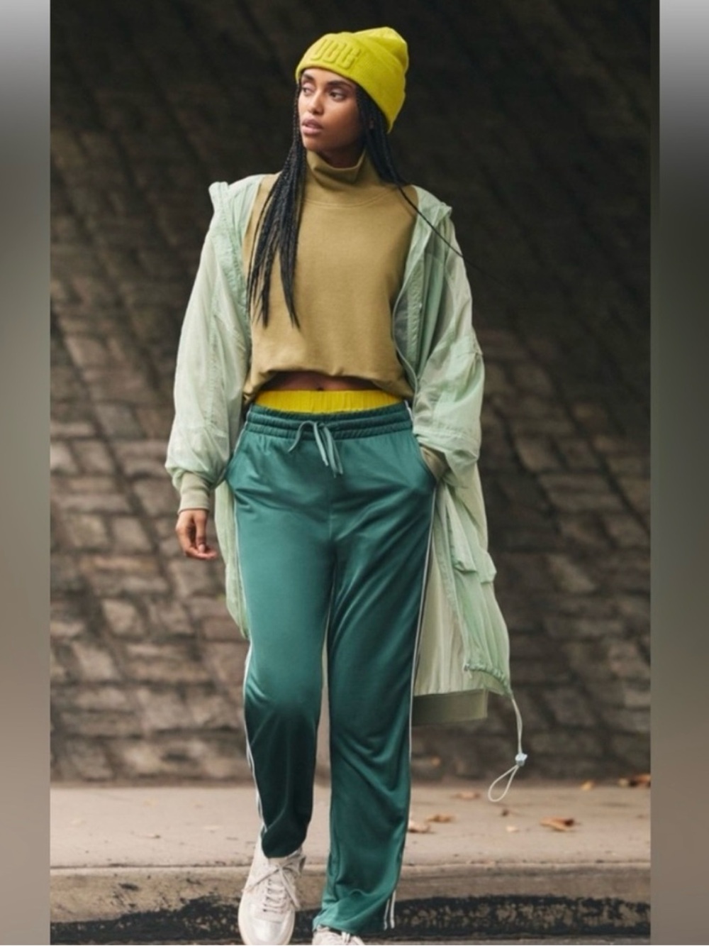 Anthropologie Pilcro funnel neck bubble-hem pullover